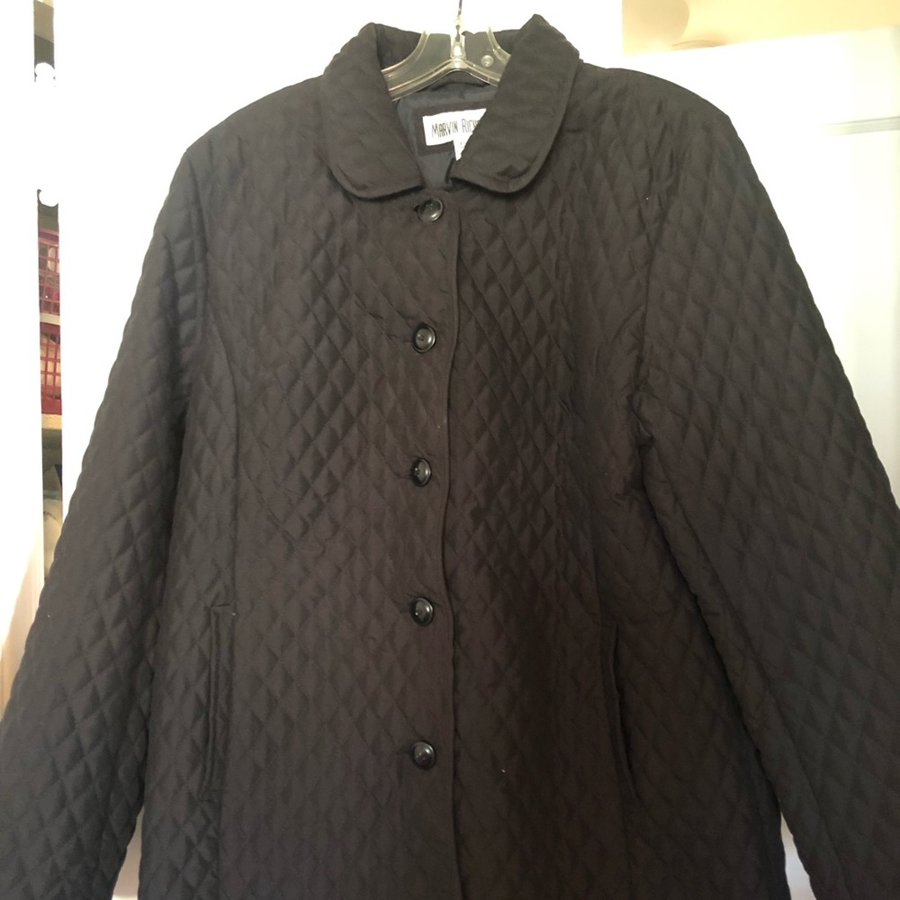 Ladies Black Quilted Jacket